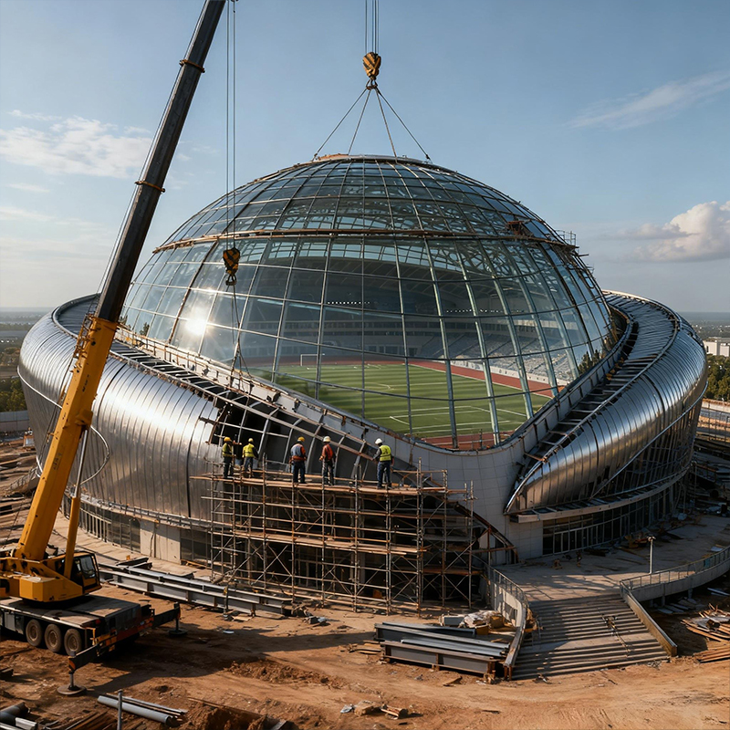 Multi-Functional Steel Sports Venue