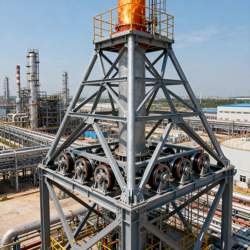 Heavy-Duty Steel Structure Pipe Rack