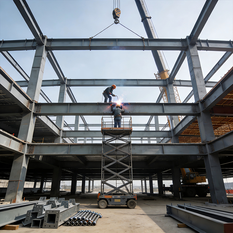 Community Indoor Steel Parking Garage