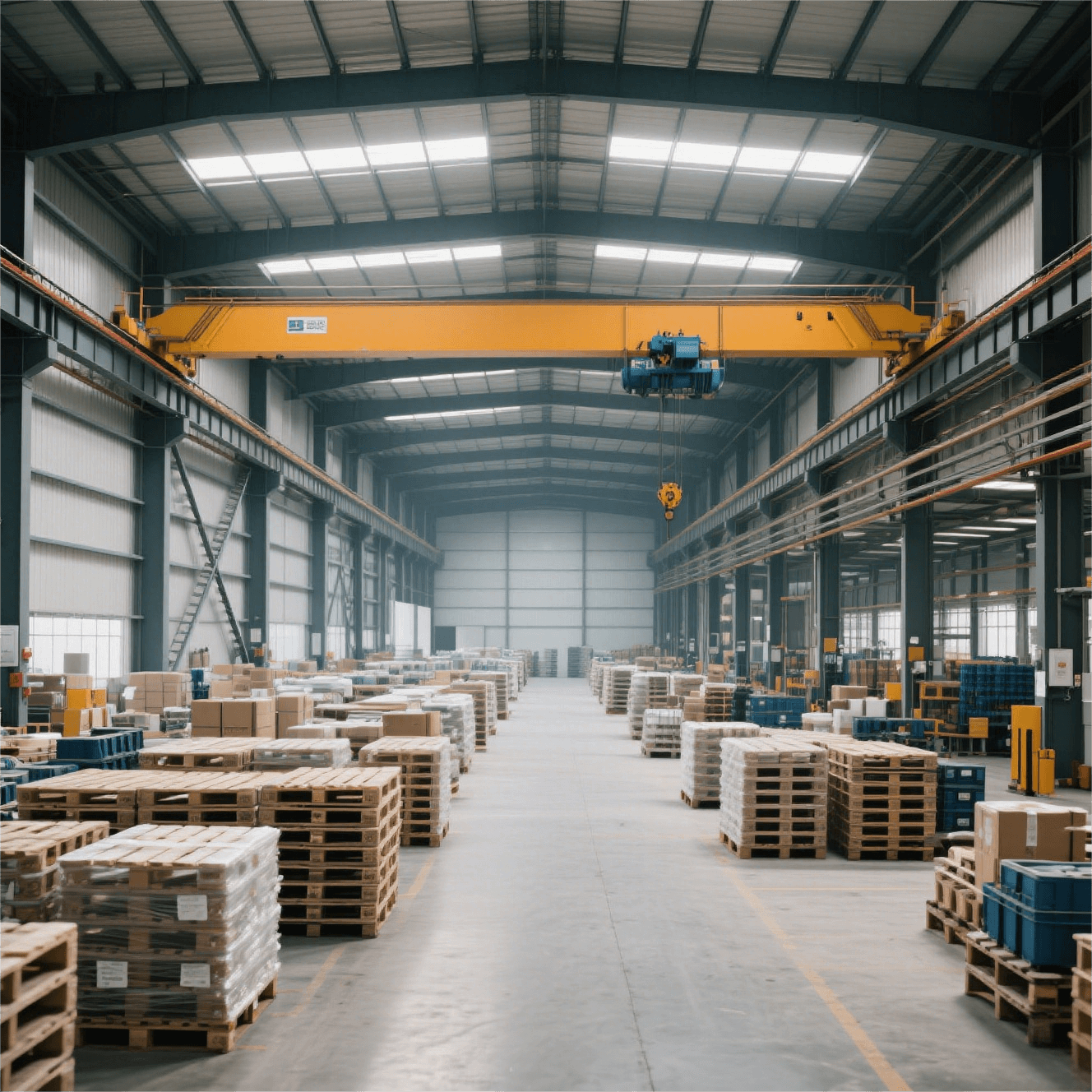 Galvanized Prefabricated Steel Structure Warehouse