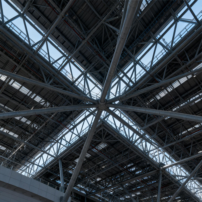 Heavy-Duty Energy-Saving Steel Exhibition Center