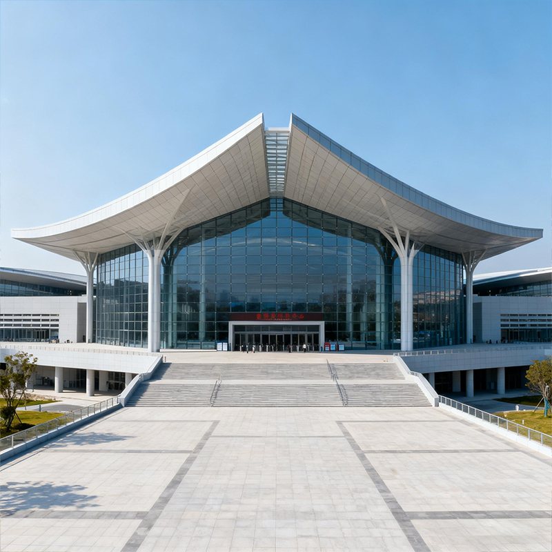 Heavy-Duty Energy-Saving Steel Exhibition Center