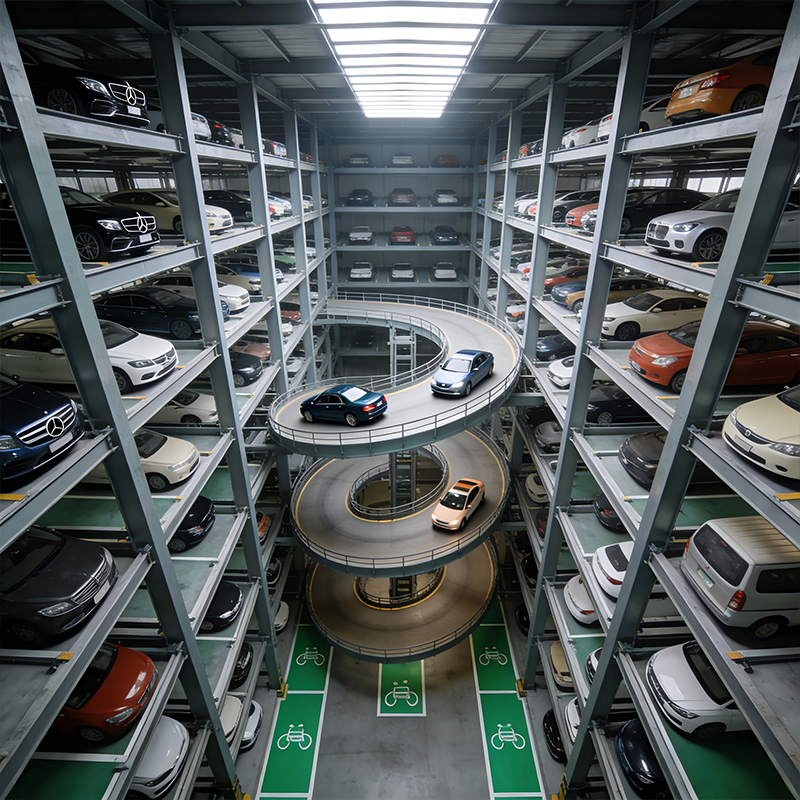 Community Indoor Steel Parking Garage