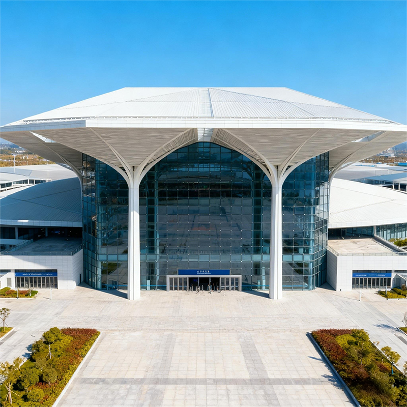 Heavy-Duty Energy-Saving Steel Exhibition Center