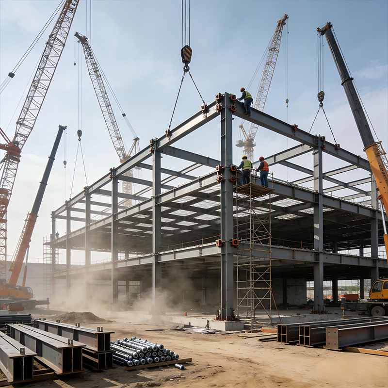 Community Indoor Steel Parking Garage
