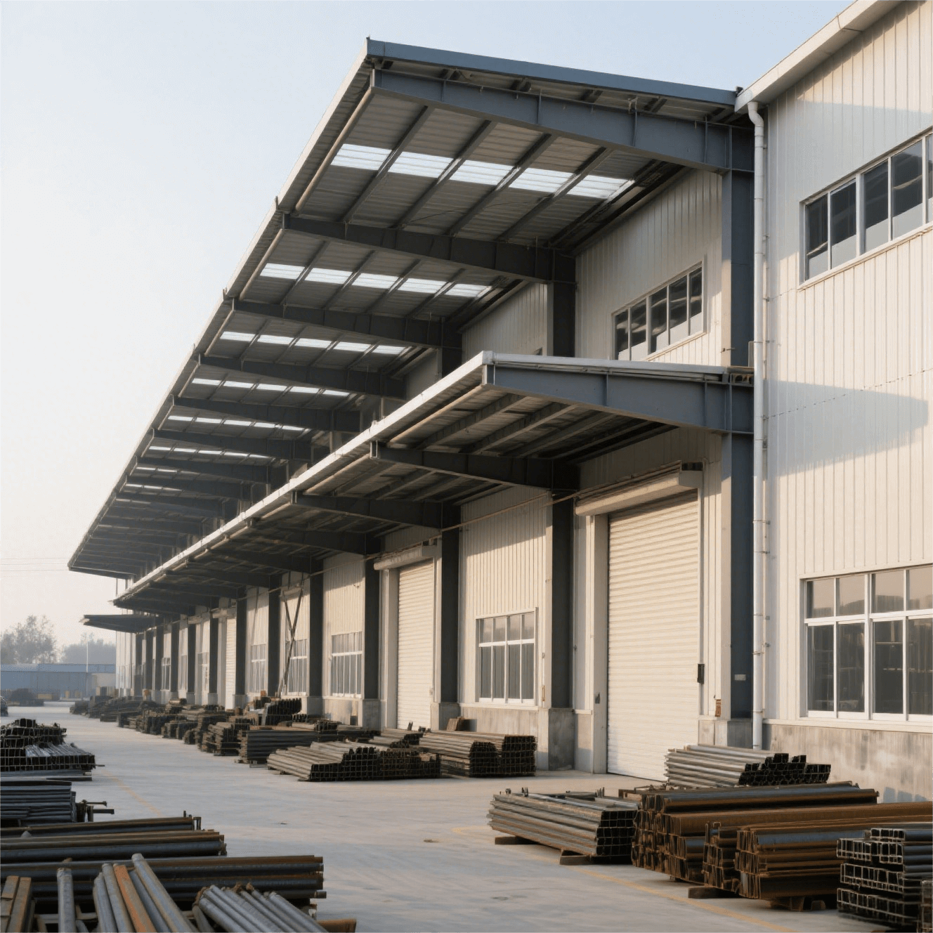 Galvanized Prefabricated Steel Structure Warehouse