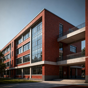 Safe Durable Steel Structure Teaching Building