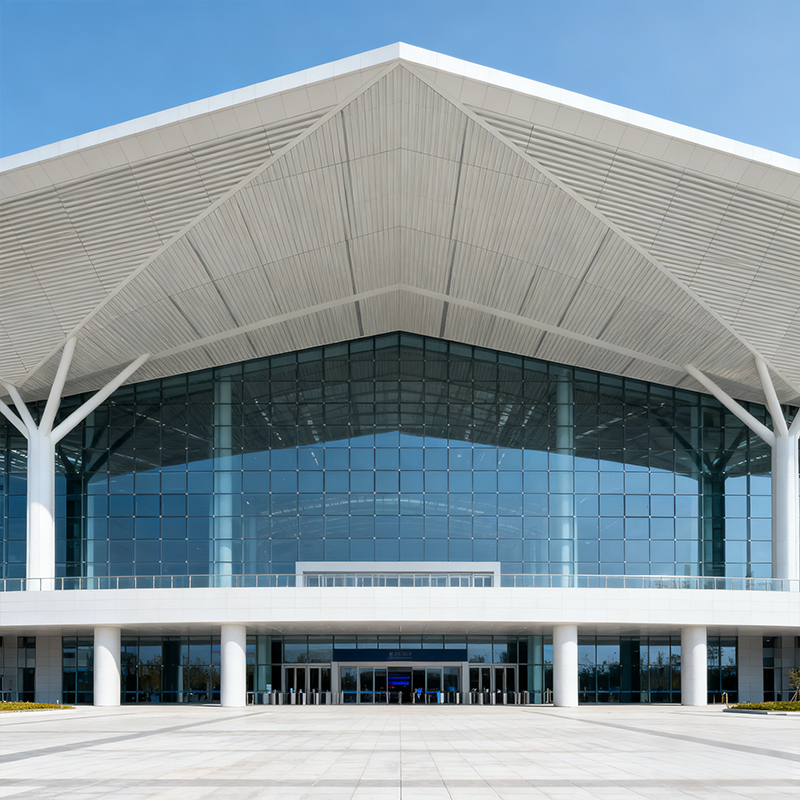 Heavy-Duty Energy-Saving Steel Exhibition Center
